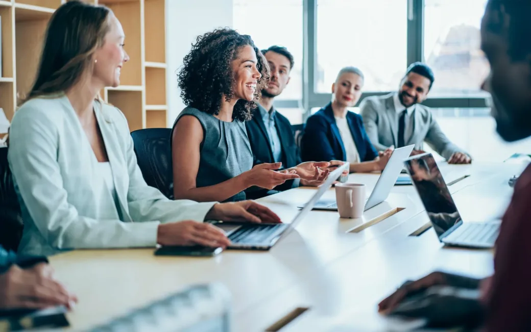 business-people-meeting-in-the-office-1366137792 Business people meeting in the office.