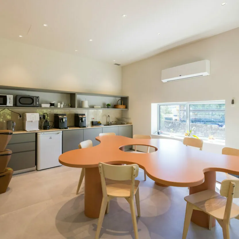 Image of the caferia in Porto office