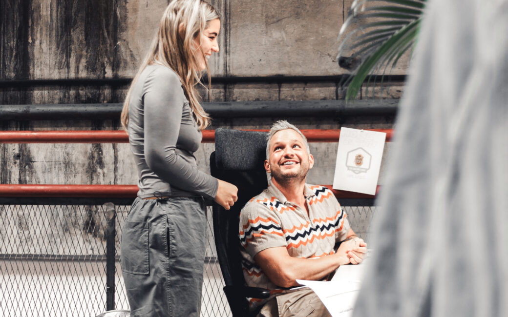 Two valantic employees discuss a selection of influencers and content creators.