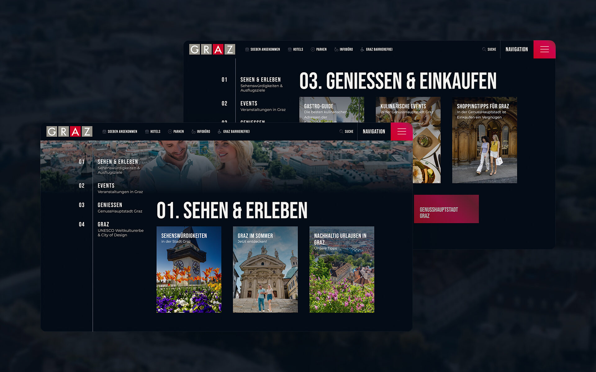valantic-showcase-mockup-dd (1) Screenshots der neuen Website von Visit Graz, die valantic Austria entwickelt hat.