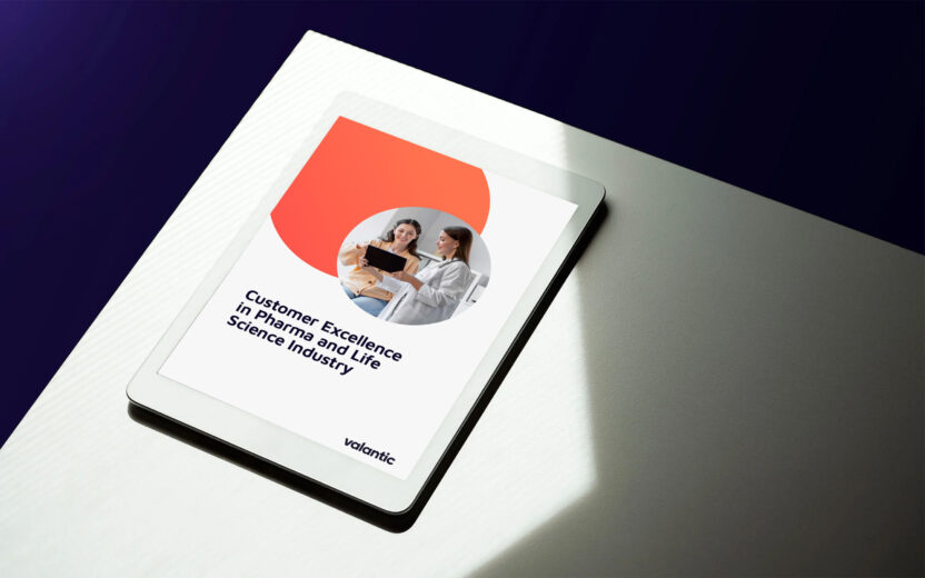 Mockup Customer Excellence in Pharma and Lifescience Industry Mockup Customer Excellence in Pharma and Lifescience Industry