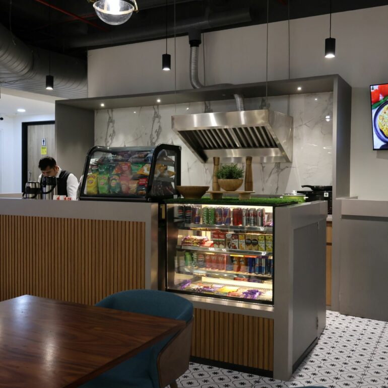 valantic office in Bengaluru, cafeteria