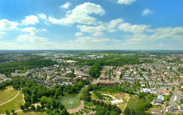 Stadtansicht Langenfeld im Rheinland, Niederlassung valantic ERP & NEXUS United, a valantic company