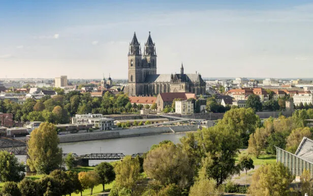 Stadtansicht Magdeburg, Niederlassung valantic TS Magdeburg