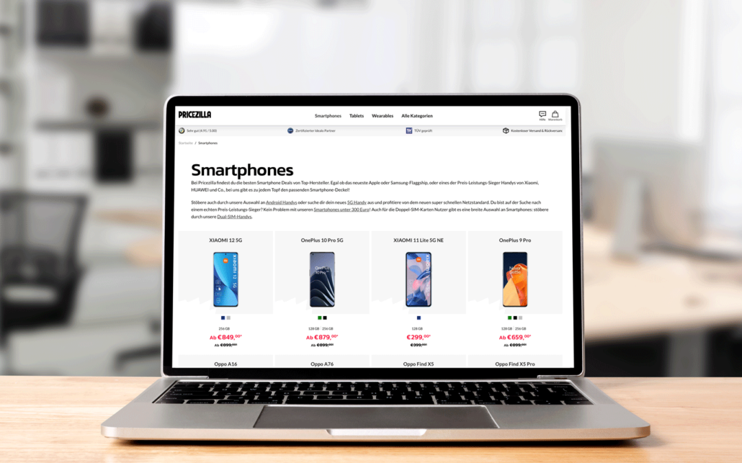 Pricezilla Smartphone Pricezilla Smartphone